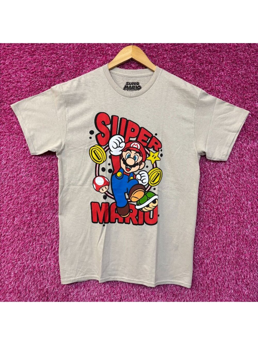 Nintendo Super Mario Retro Game T-Shirt Medium